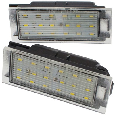 Ліхтарі номерного знака реєстраційний modecar da-25270 фото №1