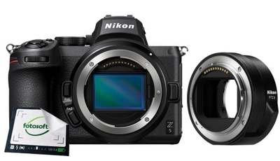Aparat Nikon Z5 korpus + adapter FTZ II