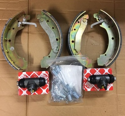 BRAKE SHOES HAMULCOWE+SPREZYNY+CYLINDERKI VW LT 35-55  