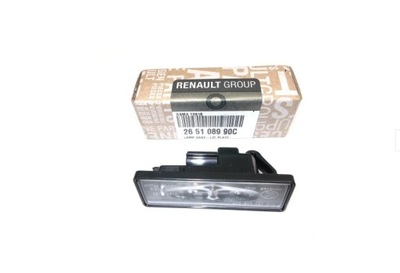 Лампа освещение номерного знака led koleos ii clio v оригинал фото №1