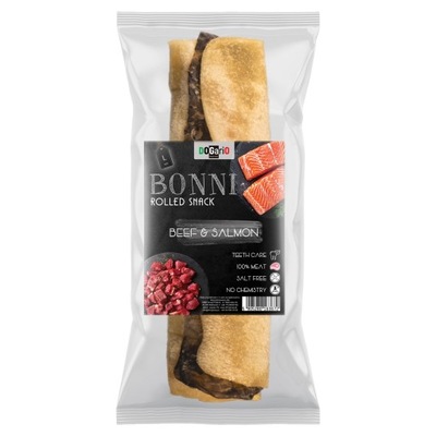 DOGARIO BONNI ROLLED SNACK L - GRYZAK WOŁOWINA