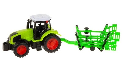 TRAKTOR Z MASZYNĄ ROLNICZĄ CIĄGNIK AGREGAT 2271