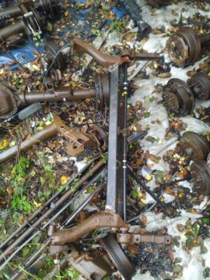 Renault megane scenic i балка задня поворотна фото №1