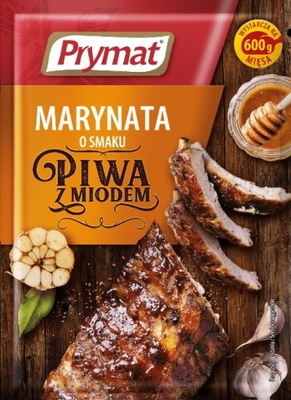 Marynata o smaku Piwa z Miodem PRYMAT 20 g