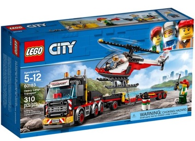 Klocki LEGO City 60183 - Transporter ciężkich ładunków