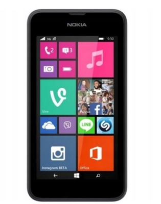 Smartfon Nokia 530 Lumia 512 MB / 4 GB szary T.92