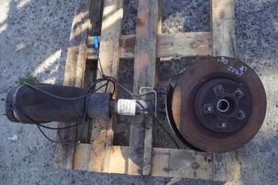 Поворотный кулак пневмоподушка левый перед range l322 3.0d фото №1