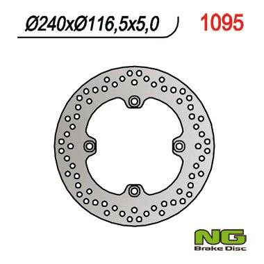 Tarcza hamulcowa cbf NG Brake Disc NG1095