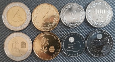 LIBIA zestaw 4 monet Nowa