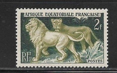 Francuska Afryka Równikowa, Mi: FR-EQ 306, 1957 rok