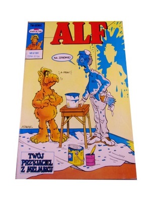 ALF 6/1991 - nowy Tm-Semic! czytaj opis.