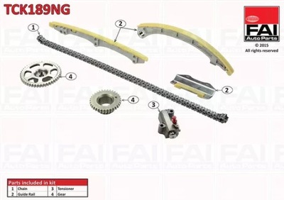 ENGRANAJE DE DISTRIBUCIÓN HONDA CR-V 2,0 04- TCK189NG FAI AUTOPARTS  