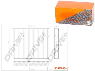 FILTRO CABINAS SKODA FABIA II 07-14 STAND ARD DRIVE+  