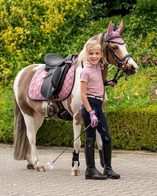 QHP Legginsy młodzieżowe Veerle Junior Navy 140cm