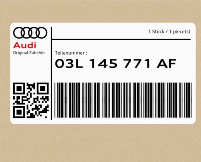 Трубка масляна audi a4 q5 фото №1