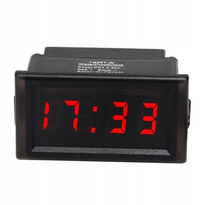 CONTADOR AUTO DIODO LUMINOSO LED DIGITAL RELOJ COCHES  