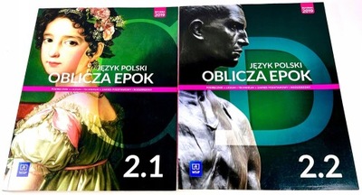 JĘZYK POLSKI OBLICZA EPOK 2.1 2.2 komplet ZPiR WSiP 2020