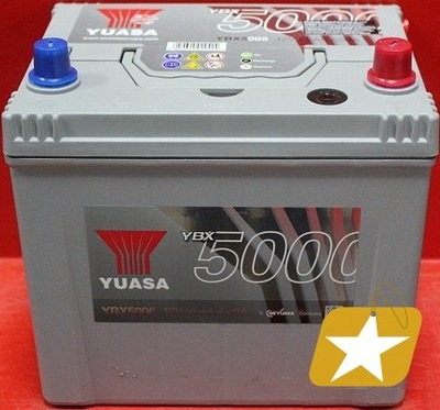 YUASA YBX5005 АКУМУЛЯТОР 65AH 550A P+