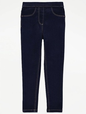 GEORGE spodnie jegginsy skinny jeansowe 152-158