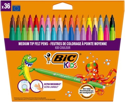 BIC KIDS FLAMASTRY KID COULEUR 36 KOLORÓW