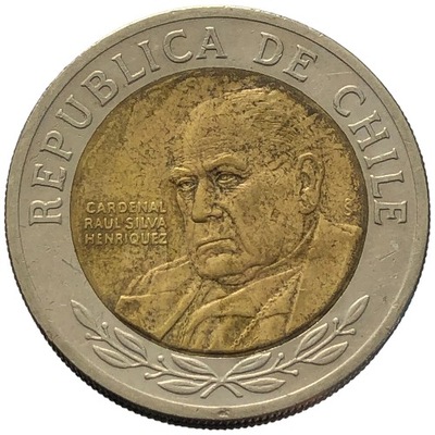 76867. Chile, 500 peso, 2000r.