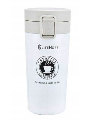 Kubek termiczny Elitehoff 0,4 l biały
