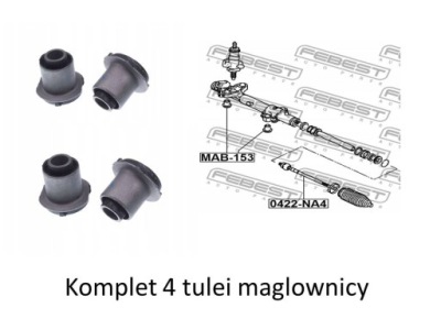 Втулка редуктор кермового mitsubishi grandis фото №1