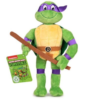 Pluszak Donatello Wojownicze Żółwie Ninja 32cm Maskotka Żółw Ninja