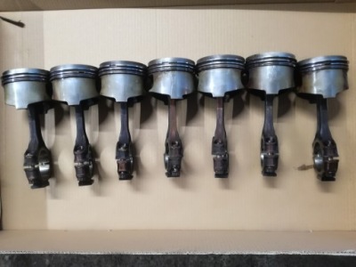 Поршень двигателя mercedes w126 107 4,2 116.965 92mm фото №1