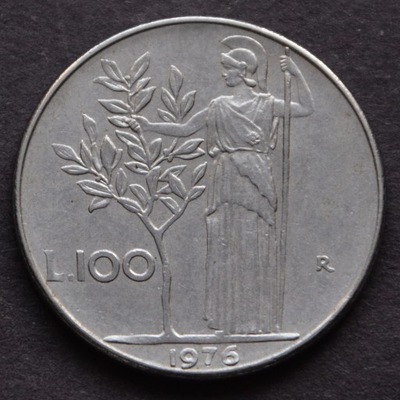 Włochy - 100 lire 1976 !WYPRZEDAŻ!