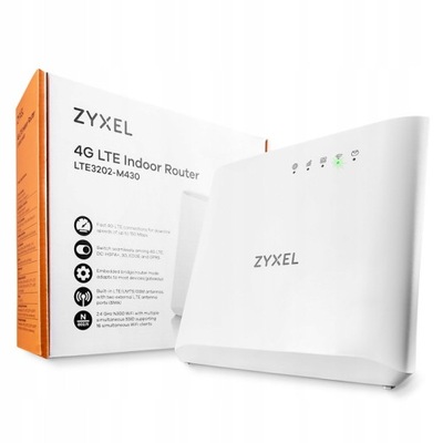 ROUTER LTE 4G WiFi ZYXEL LTE3202-M430 NA KARTĘ SIM