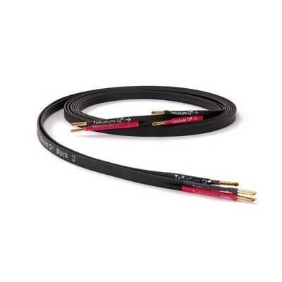 Kabel głośnikowy Tellurium Q Black II Speaker 2 x 2,5 m