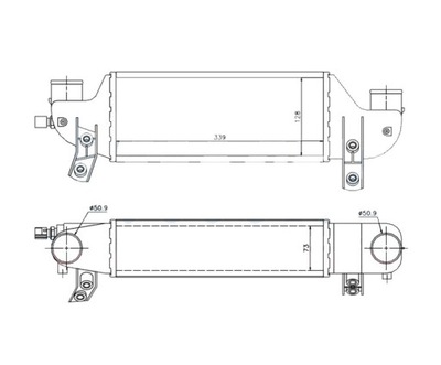 ІНТЕРКУЛЕР FORD TRANSIT CONNECT 03- 1227171