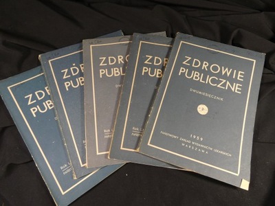 Zdrowie Publiczne 1959 rocznik