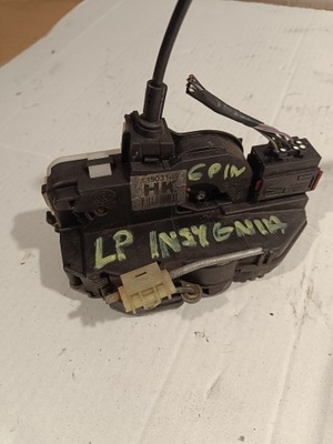 Замок двері лівий перед opel insignia a фото №1