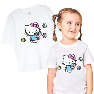 T-shirt Hello Kitty kawai sanrio koszulka 122 128