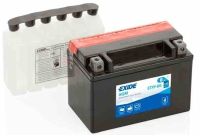 BATERÍA EXIDE YTX9-BS / ETX9-BS 8AH AGM  