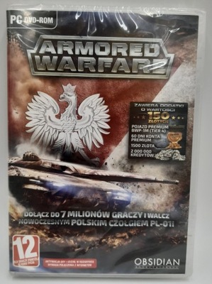 Gra Armored Warfare PC DVD