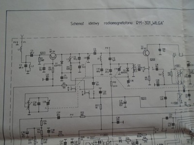 @ SCHEMAT IDEOWY RADIOMAGNETOFONU WILGA RM-301