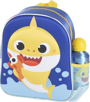 BABY SHARK REKIN PLECAK PLECACZEK DZIECI + BIDON