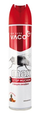 Spray na owady VACO Max zwalcza MUCHY komary 300ml
