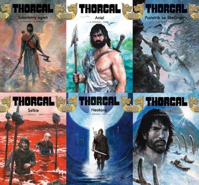 Thorgal 35+36+37+38+39+40 tw. Rosiński Pennetier