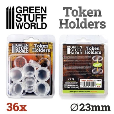 Green Stuff World: Kapsle na żetony 23mm