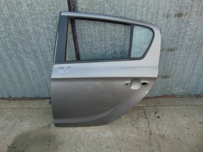 Дверь левый задняя hyundai i20 1 lift 2012-2014 цвет sag фото №1