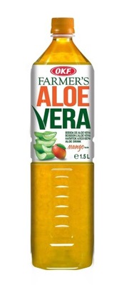 OKF Napój aloesowy Farmer's Aloe Vera mango 1,5 l