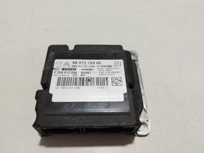 Peugeot citroen модуль датчик подушка безопасности 9807276980 фото №1