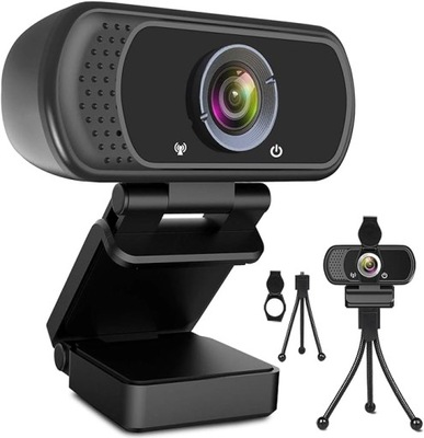 Kamera Internetowa Webcam HD 1080p Z Mikrofonem, USB