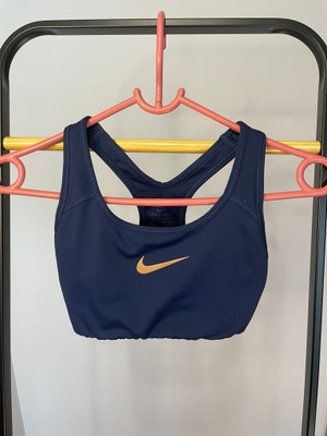 Stanik sportowy Nike granatowy XS