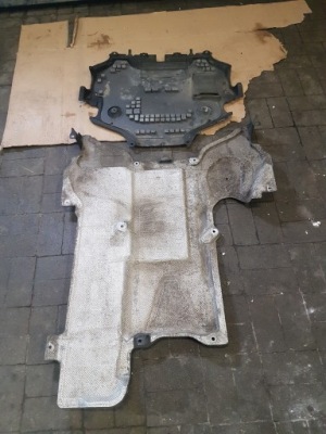 Плита захист нижня коробка передач передач glk x204 12-15 фото №1