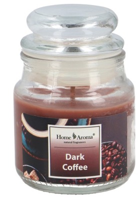 Świeczka zapachowa kawowa w szkle Dark Coffee